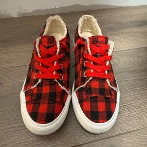 Blowfish buffalo check sneakers